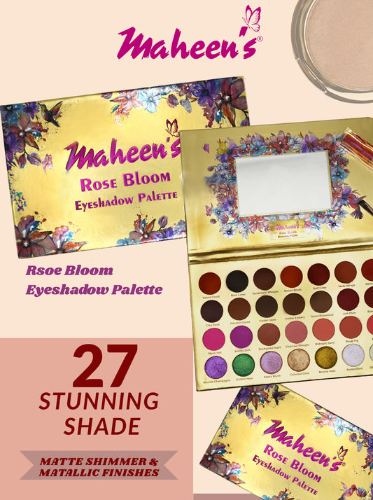 Maheen's Rose Bloom Eyeshadow Palette