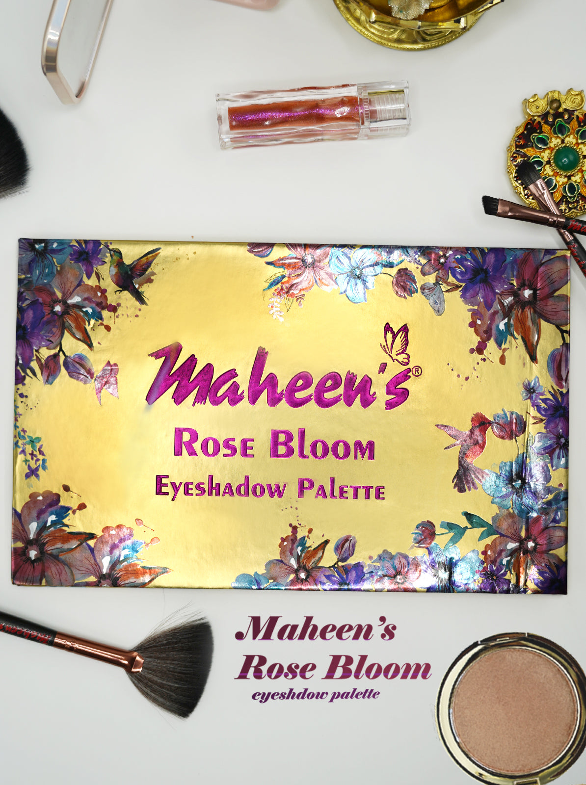 Maheen's Rose Bloom Eyeshadow Palette